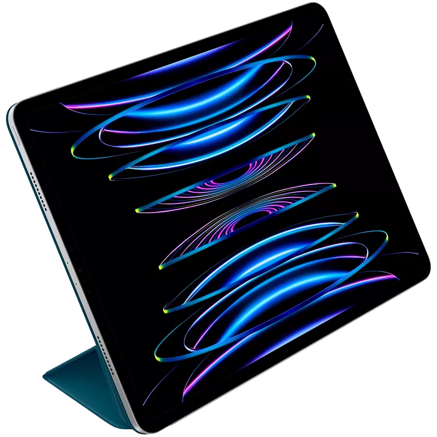 Обложка APPLE Smart Folio  Морской голубой для iPad Pro 12,9 дюйма (3-го, 4-го и 5-го поколения)/Pro 12.9-inch (6th поколение) — Изображение №2