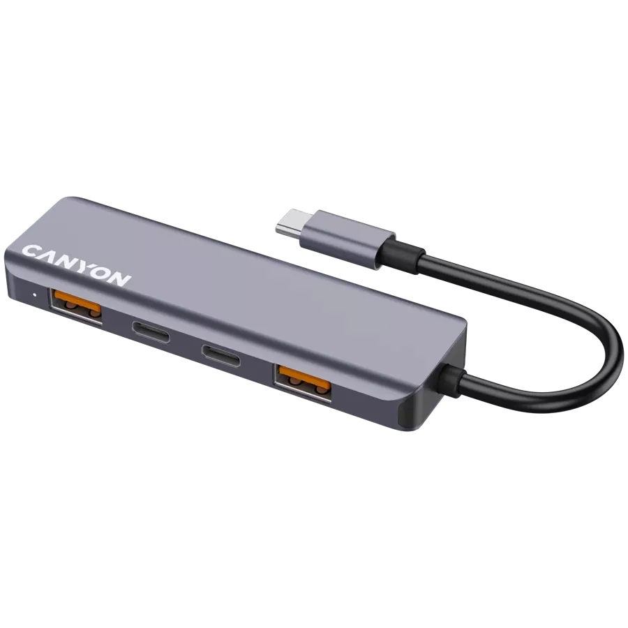 CANYON  DS-18  USB Hub  Γκρι — Εικών №1