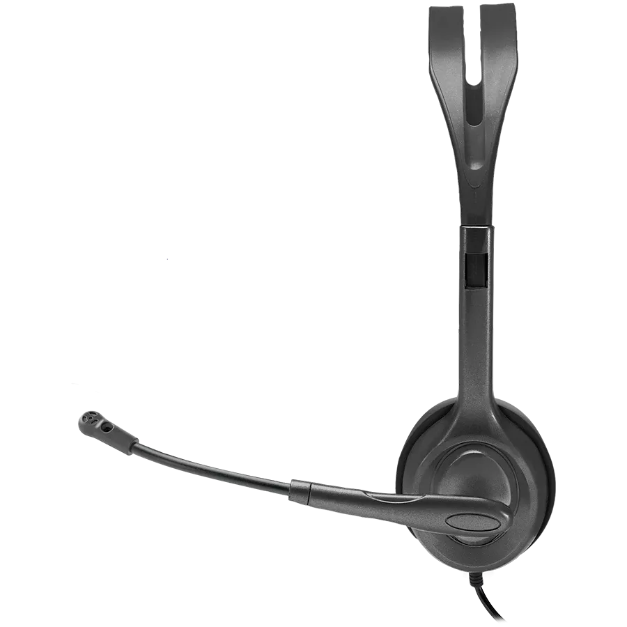 Наушники LOGITECH H111, Серый/Серебристый — image №3