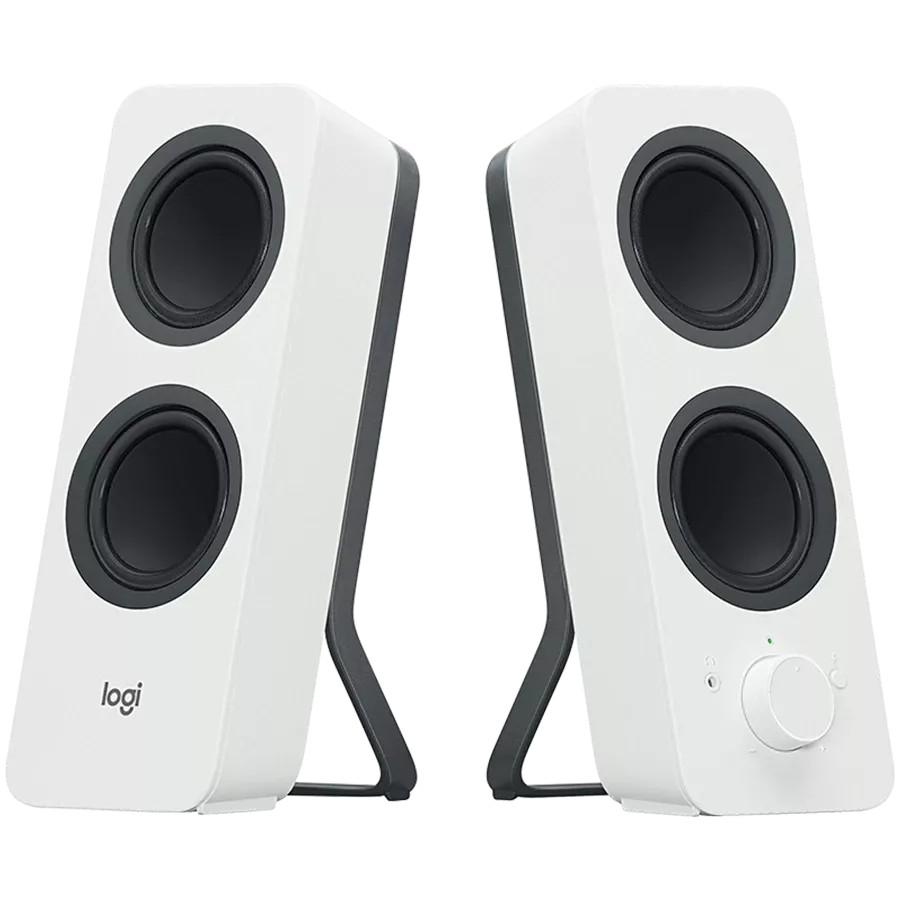 LOGITECH Z207 PC Speakers, White — Image №1