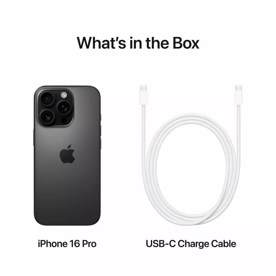 iPhone 16 Pro, 128 GB, Black Titanium — Image №8