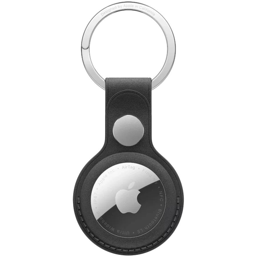 APPLE AirTag FineWoven Key Ring  for AirTag, BlackFineWoven Key Ring — Image №1