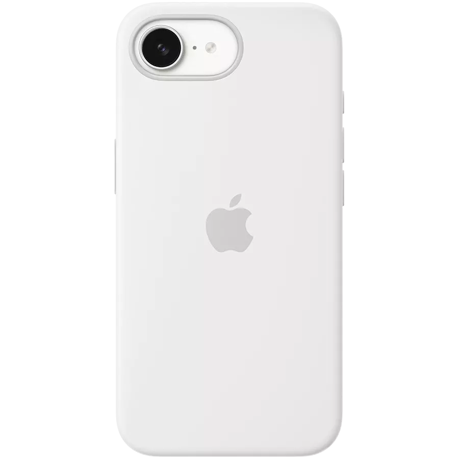 APPLE Чохол силіконовий  Білий для iPhone 16e — Зображення №1