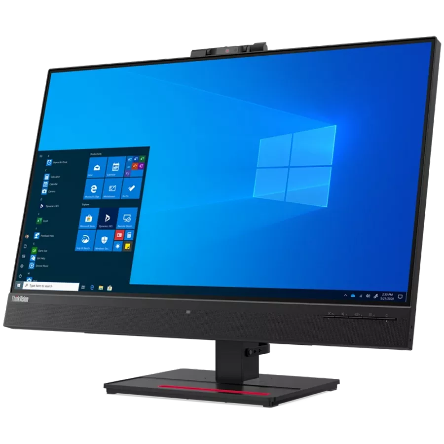 Οθόνες LED LENOVO ThinkVision T27hv-20 (27", 2560x1440, IPS) Raven Black — Εικών №2