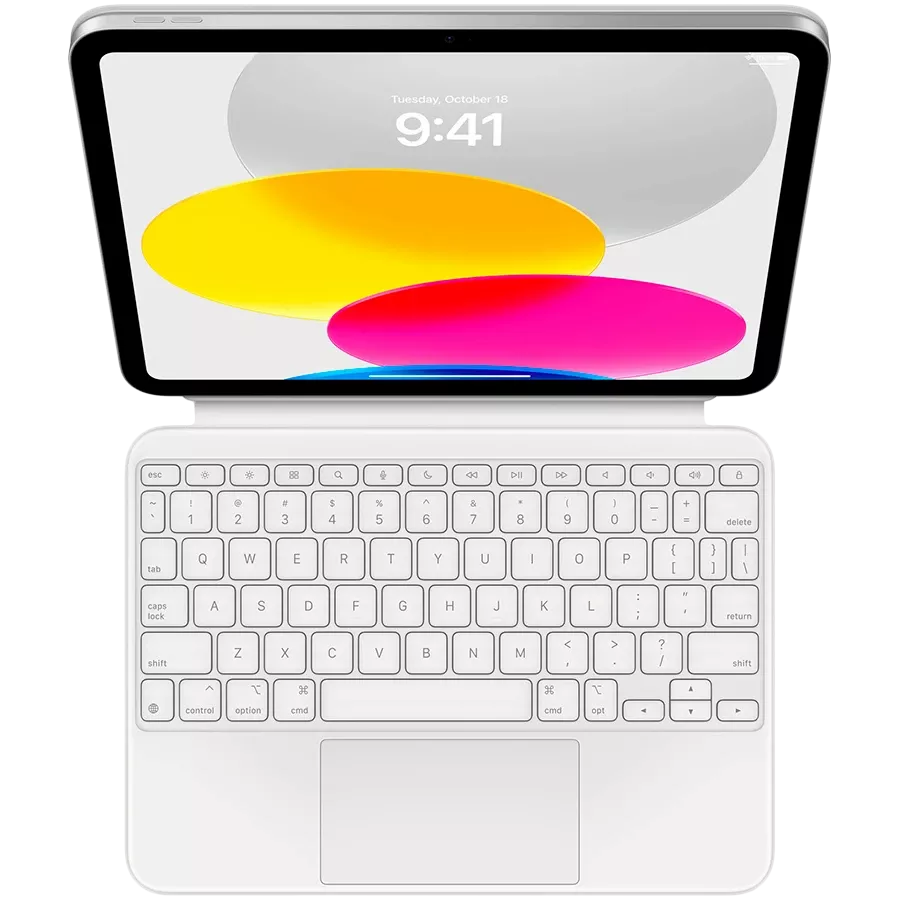 Keyboard Case APPLE Magic Keyboard Folio , White for iPad (10th generation) — Image №1