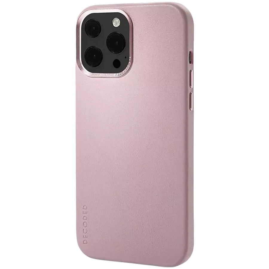 DECODED Θήκη Leather Case με MagSafe, Powder Pink for iPhone 13 Pro — Εικών №2
