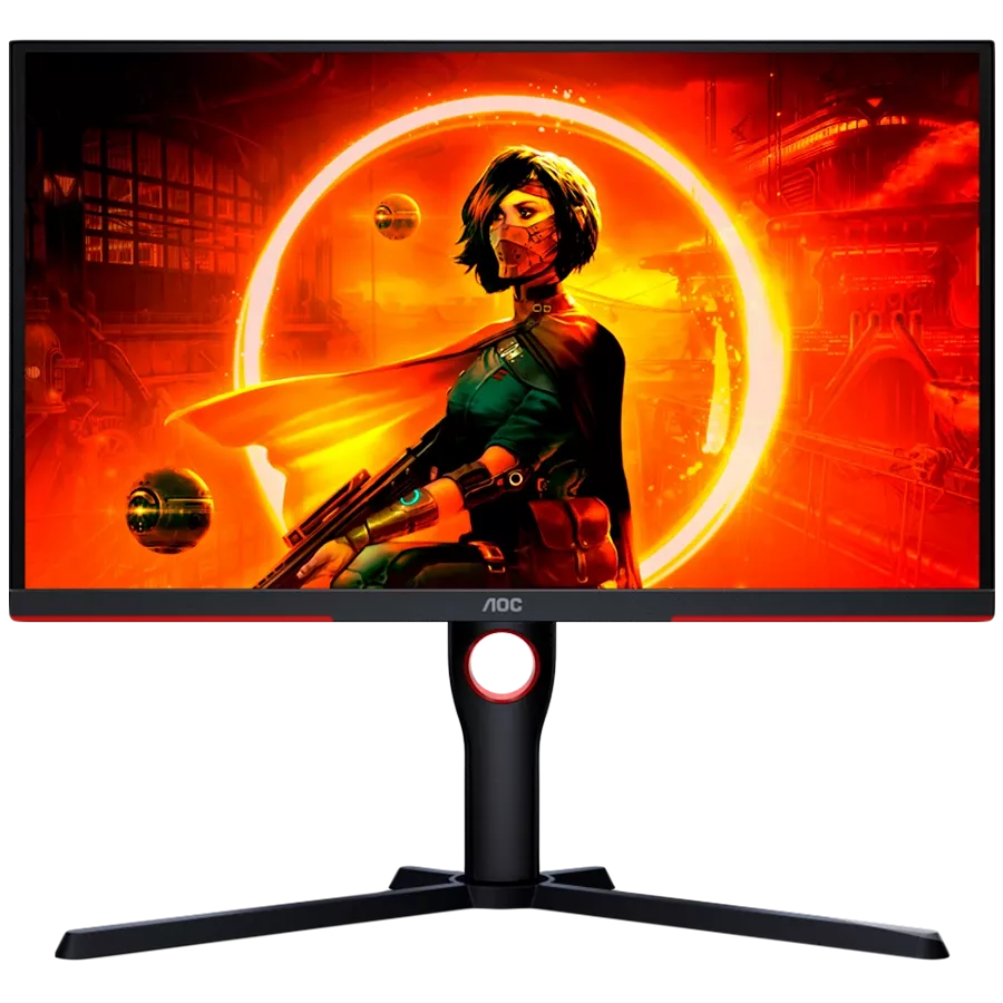 AOC Monitor LED (24.5", 1920x1080, VA) Black — Image №1