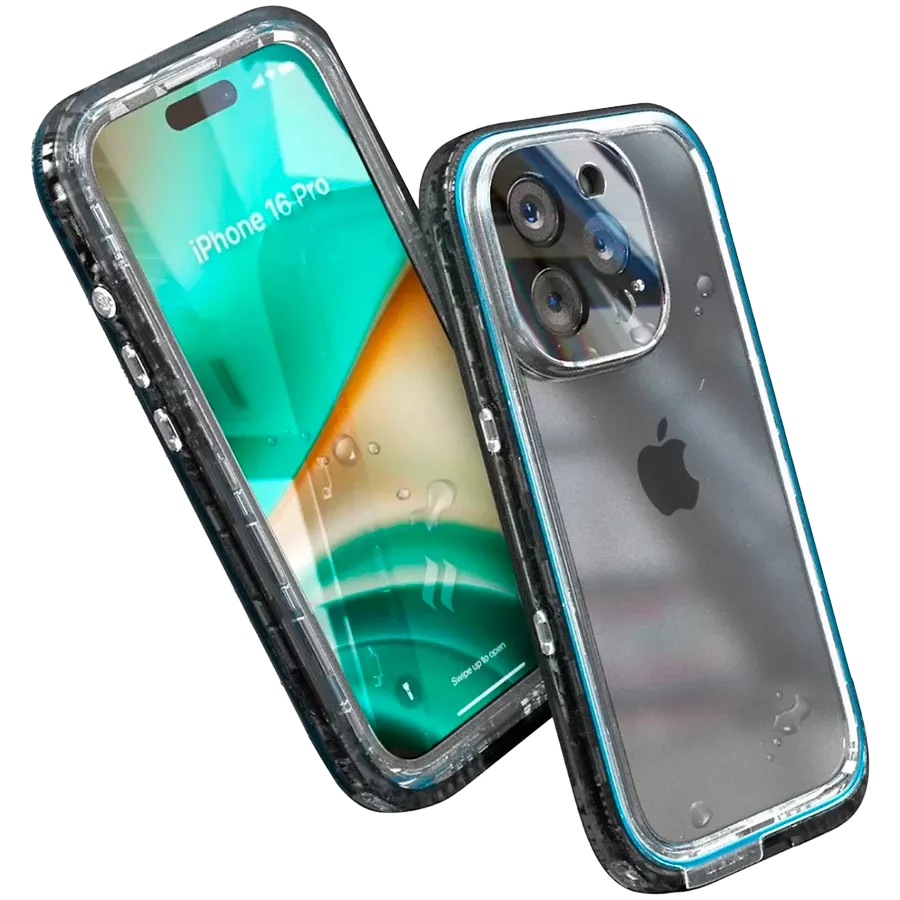 CATALYST Защитный чехол Total Protection , Чёрный для iPhone 16 Pro — Изображение №1