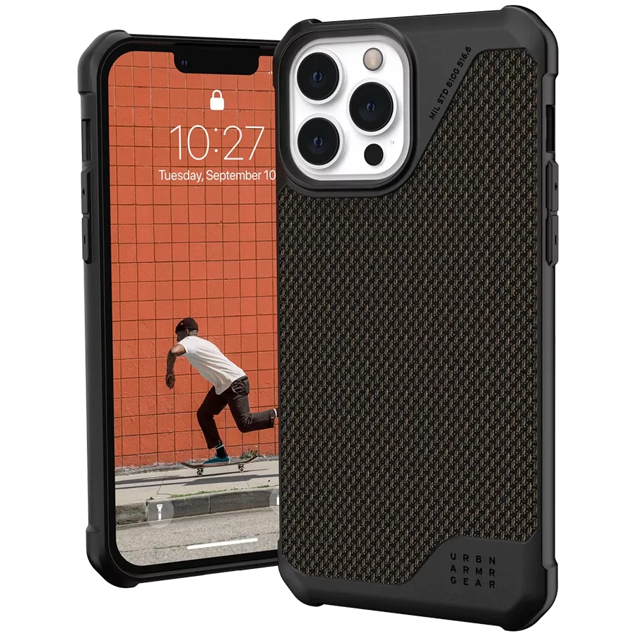 UAG Protective Case METROPOLIS LT with MagSafe, Olive for iPhone 13 Pro — Image №1