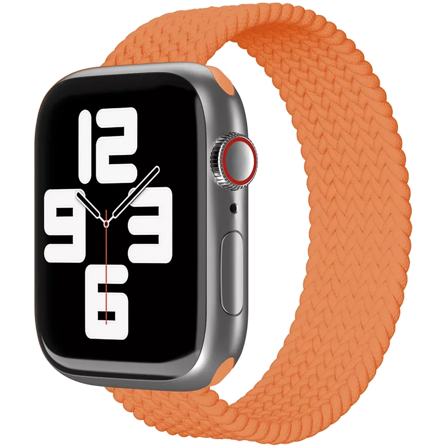 Curea VLP Woven din nailon, 38/40/41 mm, Orange — image №1