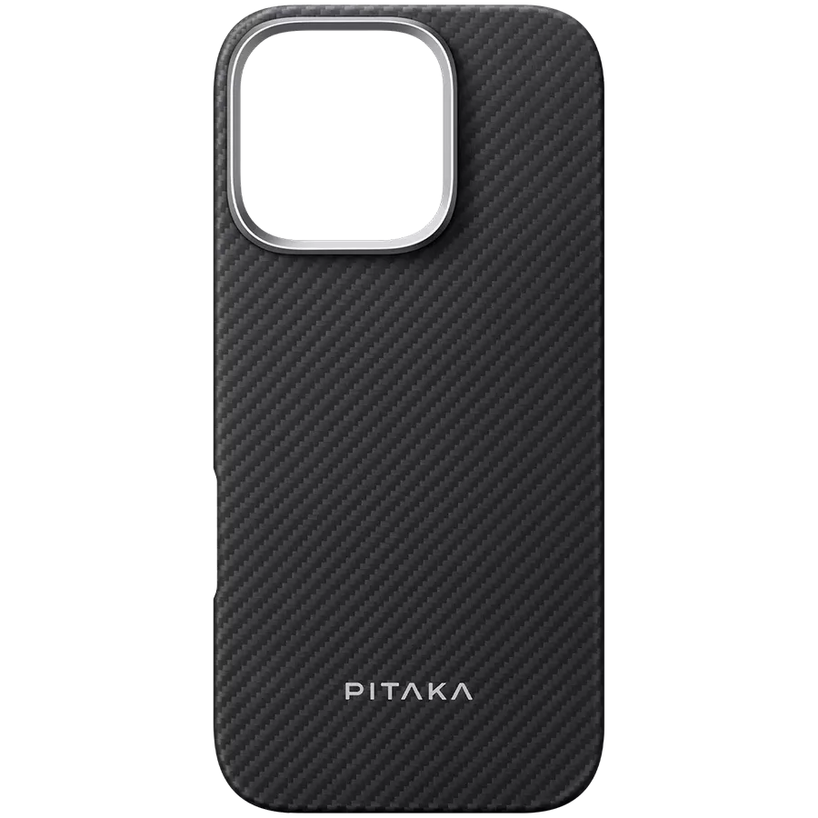 Case PITAKA Ultra Slim with MagSafe Black/Gray for iPhone 16 Pro — Image №1