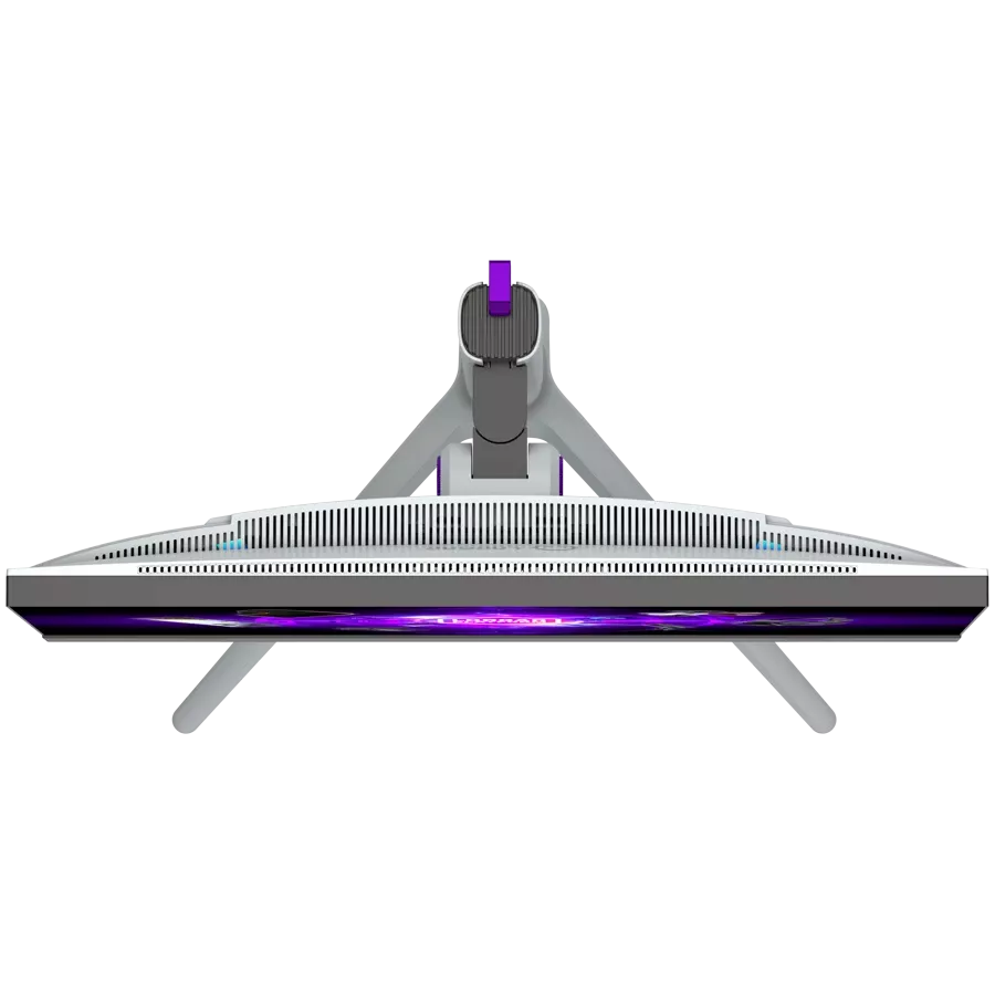 LORGAR Monitor LCD (27", 3840x2160, Fast IPS) Black/Milky Gray — Image №9