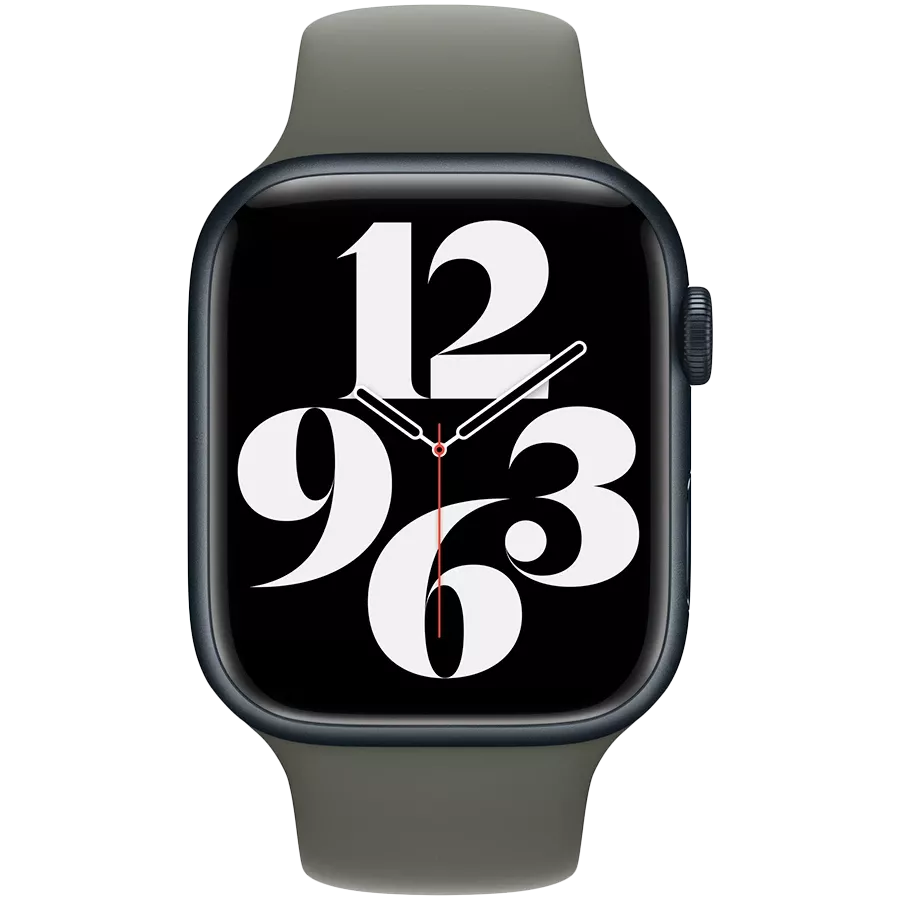 Band APPLE 45mm Sport Band Sport Band Olive for Apple Watch 42/44/45/49 mm — Image №3