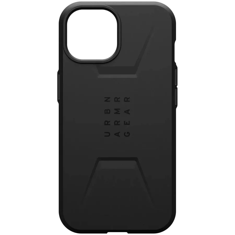 Чехол UAG Civilian с MagSafe для iPhone 15 Plus, Чёрный — image №1