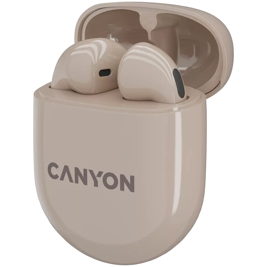 CANYON TWS-6 {Бездротове} Гарнітура, Бежевий — Зображення №2