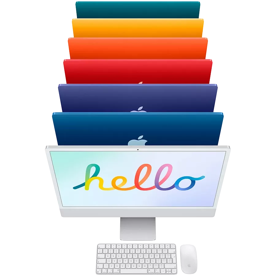 iMac 24" M1, 8C CPU, 8ГБ 256ГБ SSD, Розовый — Изображение №5