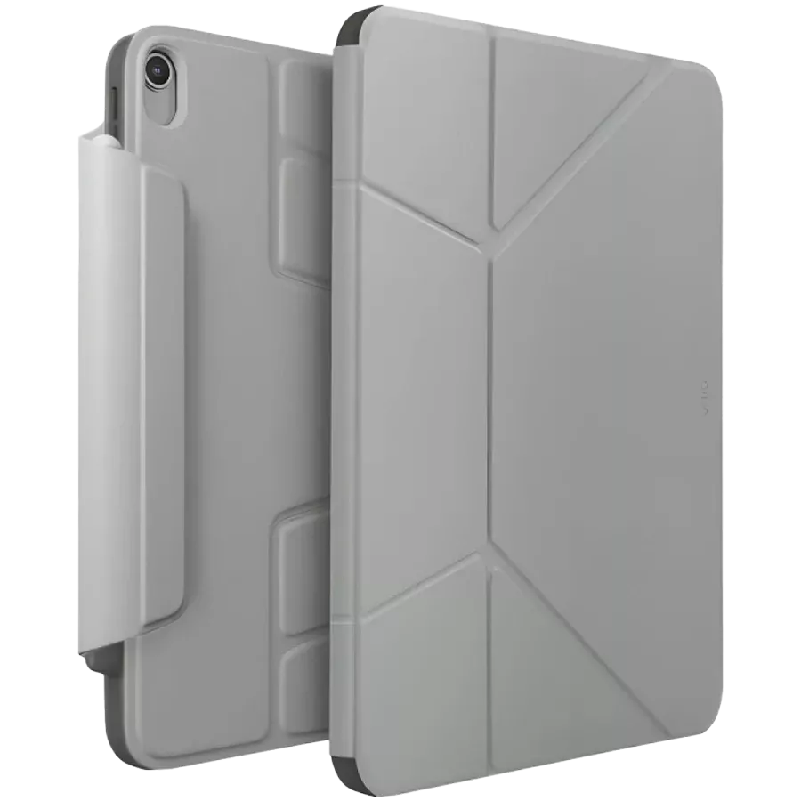 Чехол-книга UNIQ Ryze 360  Светло-серый для iPad Air 13 (M2) — Изображение №1