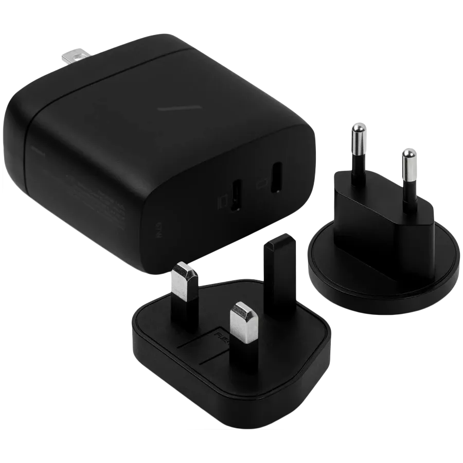 Адаптер питания NATIVE UNION 2*USB-C, 67 Вт — Изображение №1