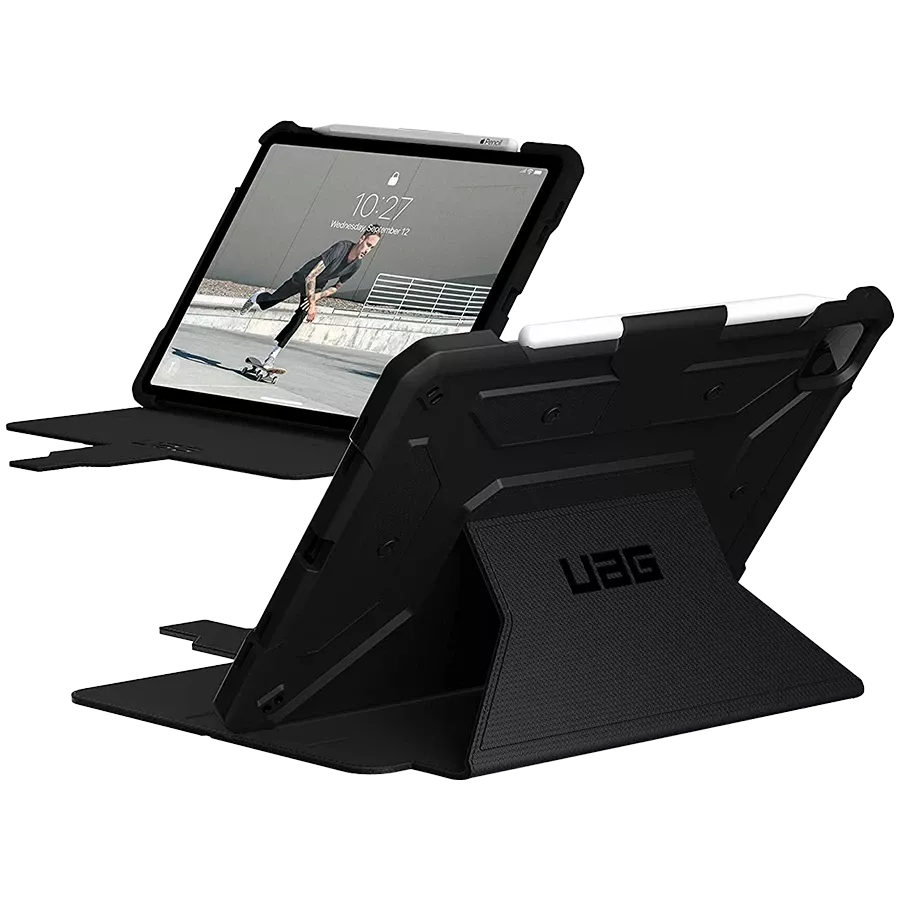 Защитный чехол UAG Metropolis  Noir для iPad Pro 12,9 дюйма (5-го поколения) — Изображение №1