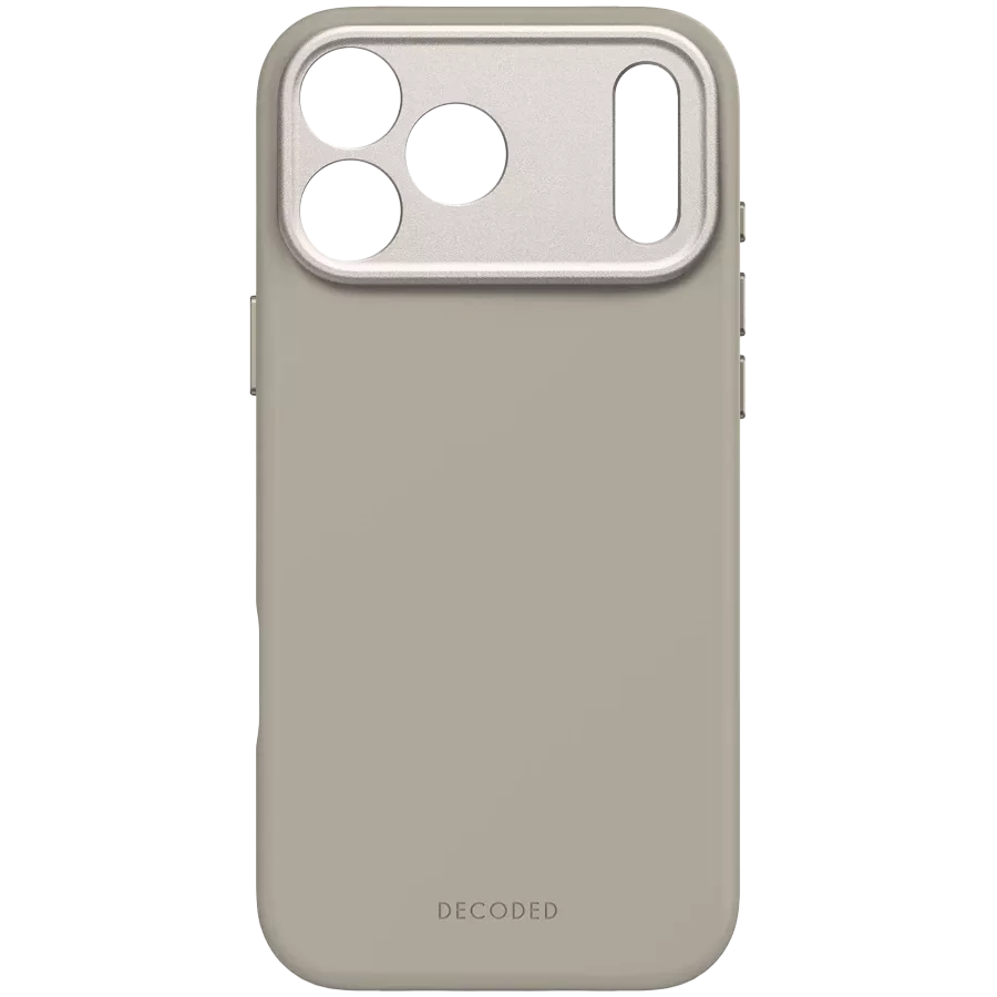 DECODED Чехол Antimicrobial Silicone MagSafe with MagSafe, Soft Taupe для iPhone 17 Pro Max — Изображение №2