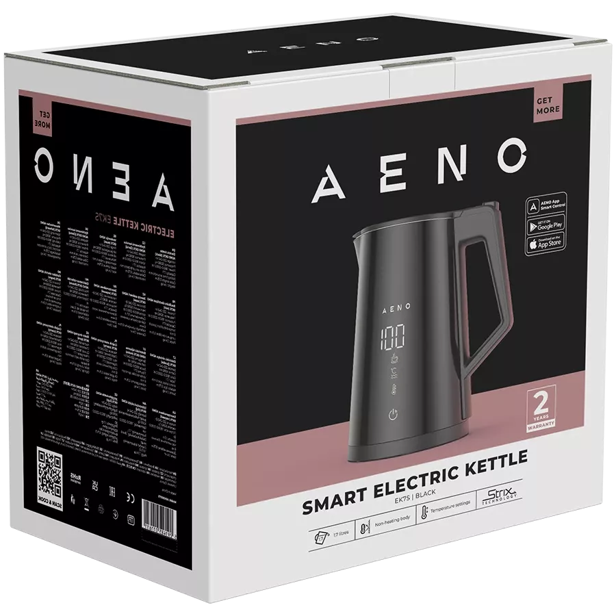 AENO EK7S Kettles (1.7 L), Black — Image №5