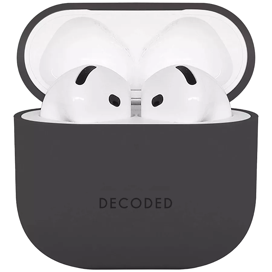 Чехол DECODED Aircase для AirPods (Gen. 4), Чёрный — image №1