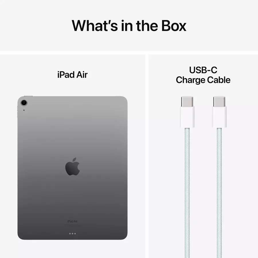 iPad Air 13 M2, 128 GB Wi-Fi 2024, Space Gray — Image №9