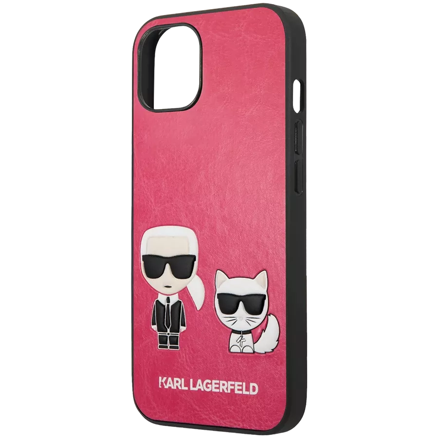 LAGERFELD Іс Karl & Choupette Hard Fucsia for iPhone 13 — image №2