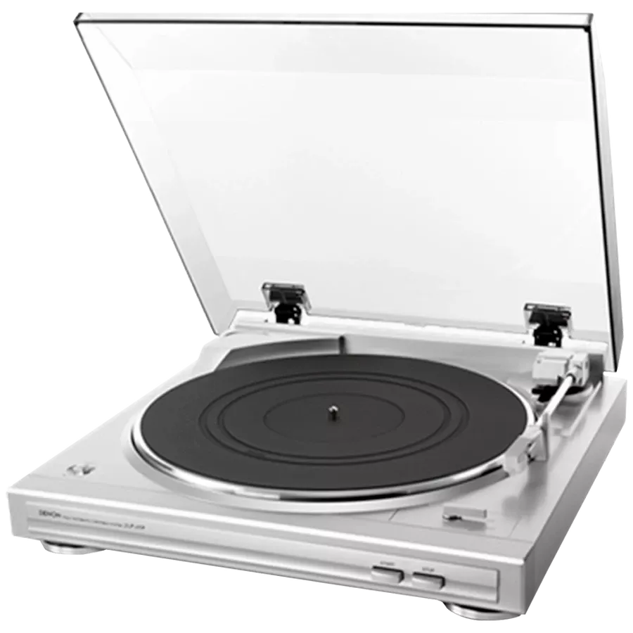 DENON Vinyl Player,  Fully Automatic, Silver — Εικών №1
