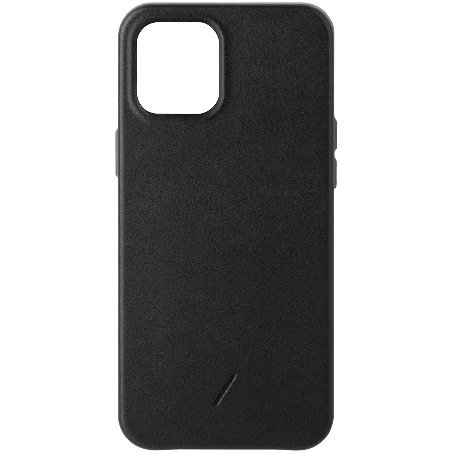 Чехол NATIVE UNION CLIC CLASSIC с MagSafe Чёрный для iPhone 12 Pro Max — Изображение №1