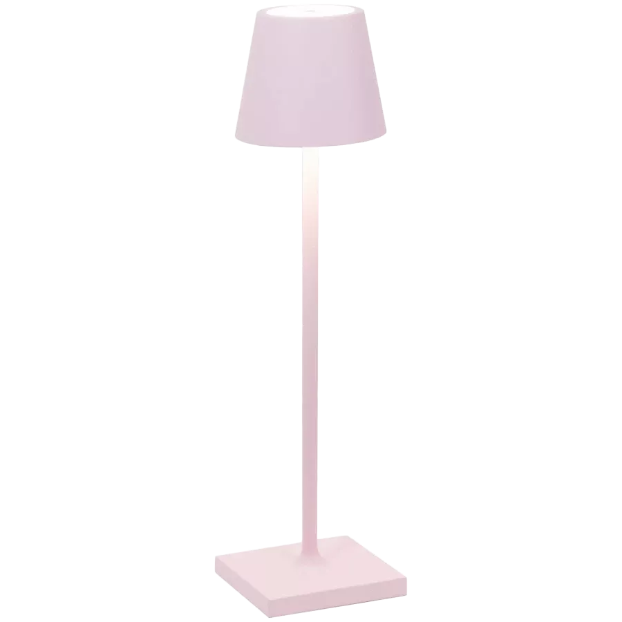ZAFFERANO POLDINA PRO MICRO TABLE LAMP 70x275mm. MATT PINK - 1.8W - DYNAMIC WHITE- — Image №1