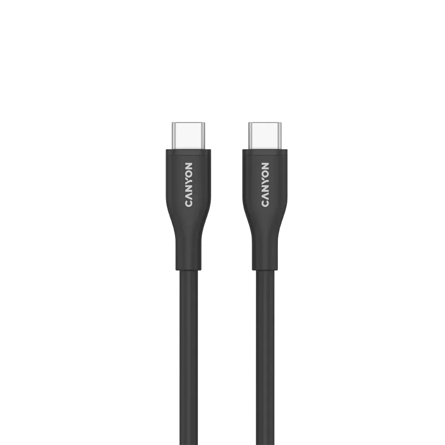 CANYON USB-C Cable, 1 m, Black — Image №2