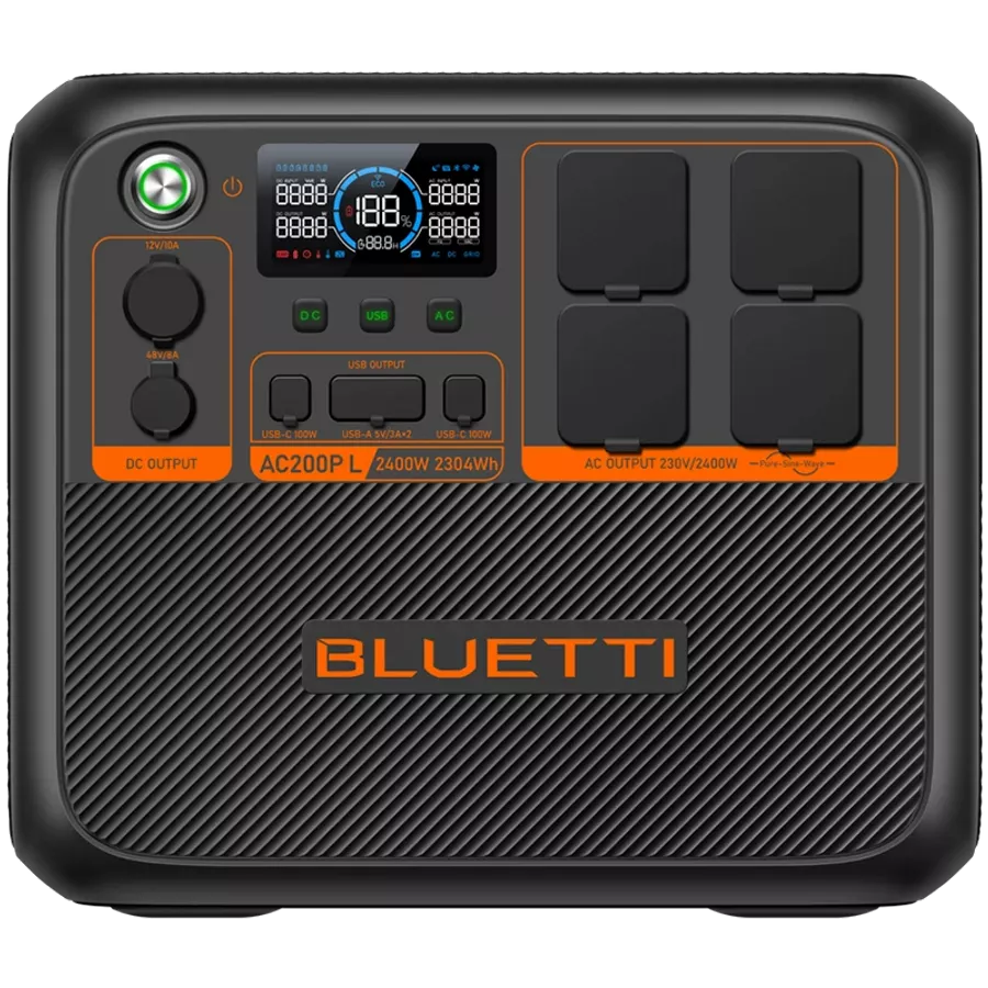 Портативна зарядна станція Bluetti AC200PL / 2400 Вт / 2304 Вт⋅год / LiFePO4 — Зображення №1