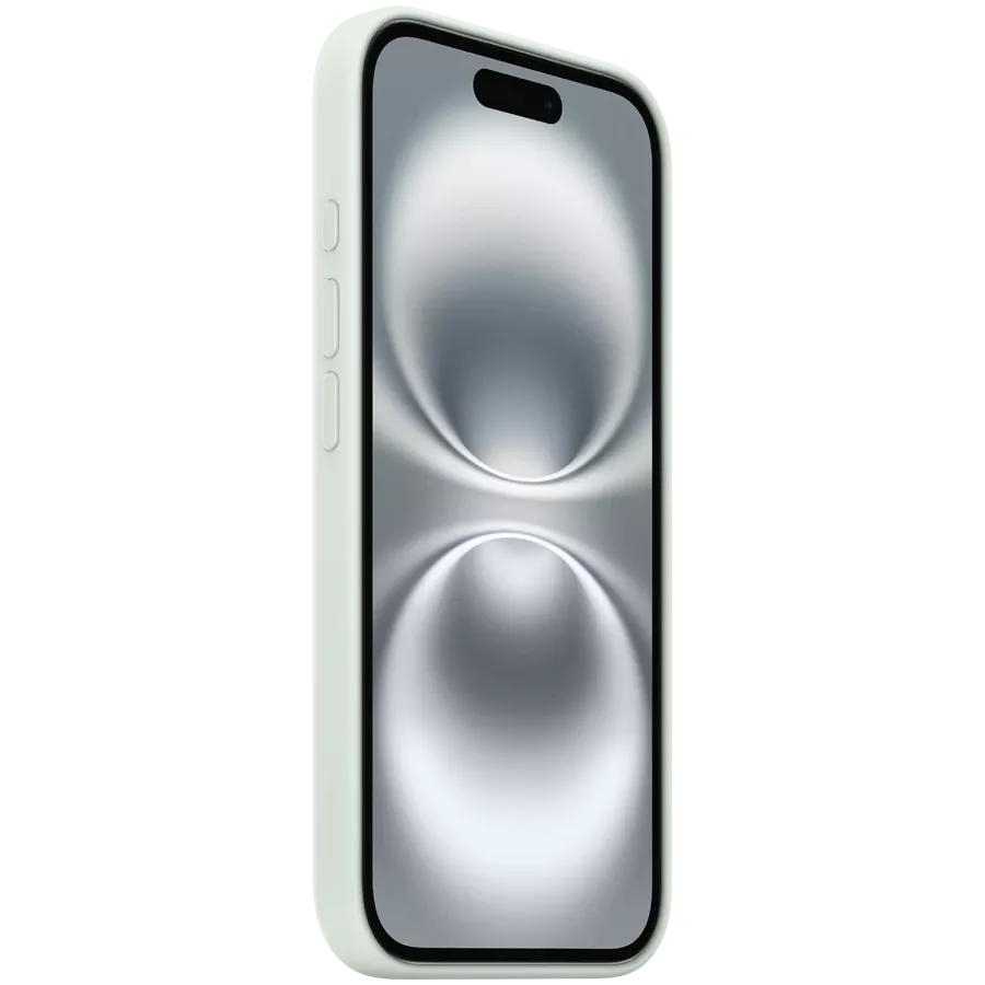 APPLE Чохол силіконовий з MagSafe Aquamarine для iPhone 16 — Зображення №2