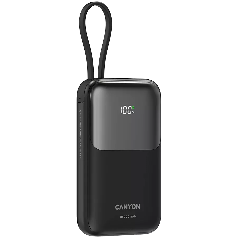 CANYON OnPower 101 Живлення - зарядний пристрій для батареї, 10000 мА/год — Зображення №3