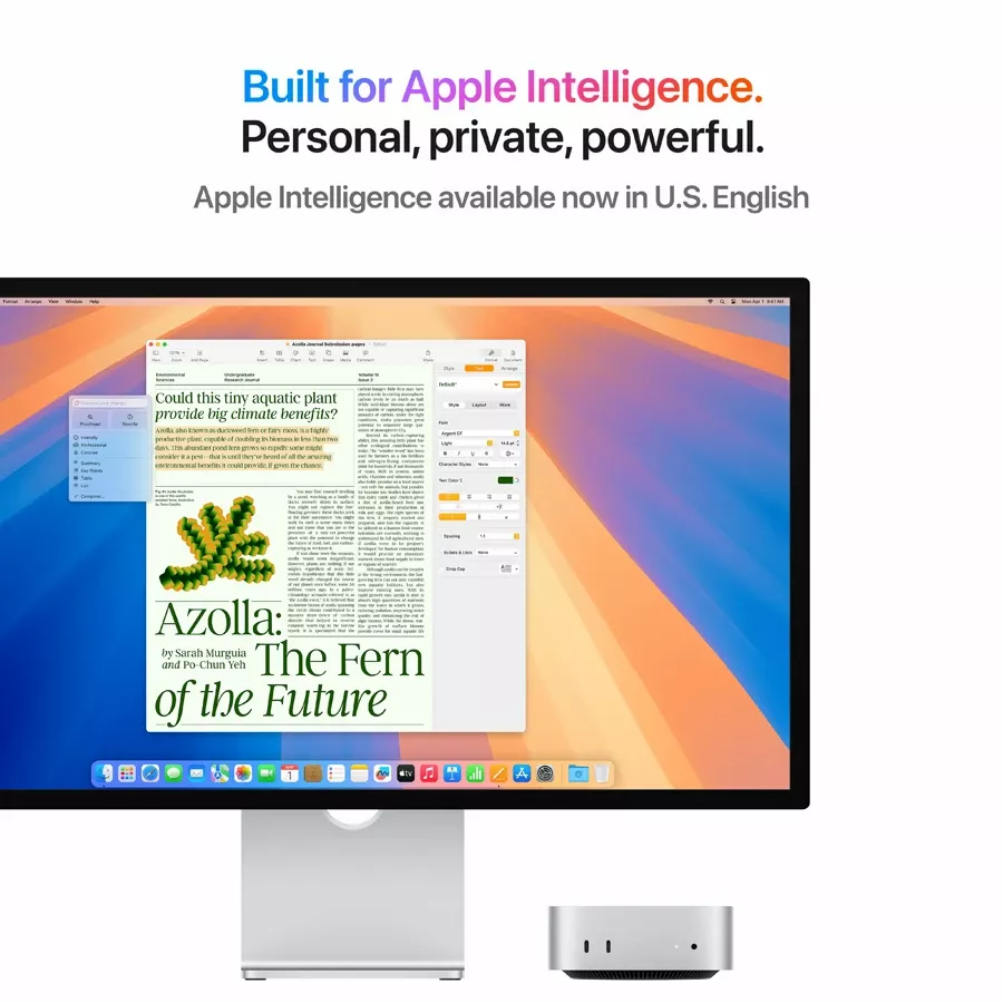 Mac mini M4, 10C CPU 10C GPU, 24GB 512GB SSD, Silver — Image №4