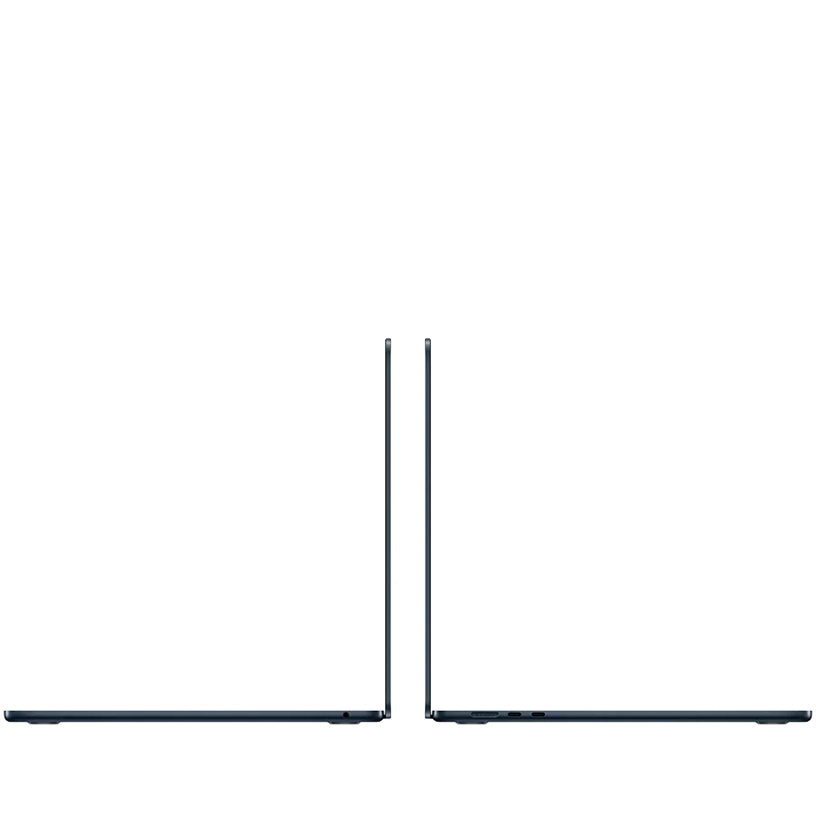 Apple MacBook Air 15.3"  Apple M3 (8C CPU/10C GPU), 16 GB, 512 GB, Midnight — Image №3