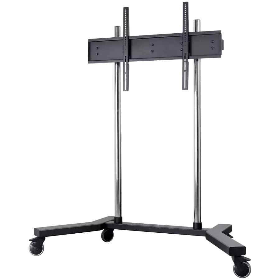 EDBAK Trolley Stand for Screen 55" – 110", Μαύρος — Εικών №1