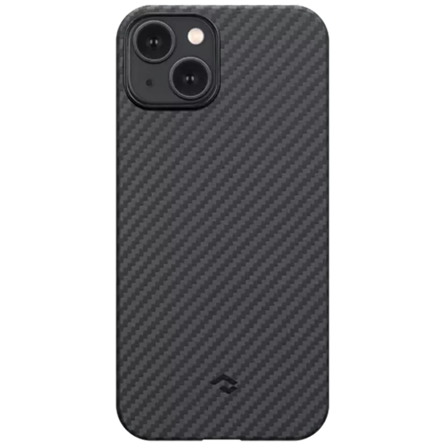 Чохол PITAKA MagEZ Case 3 with MagSafe Чорний/Сірий для iPhone 14 — Зображення №2