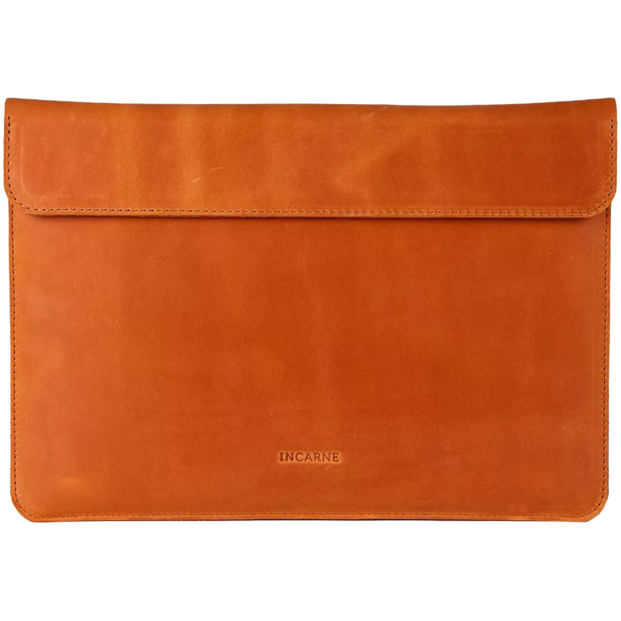 Чохол INCARNE Klouz Cognac для MacBook Air 13/MacBook Pro 13 — Зображення №1