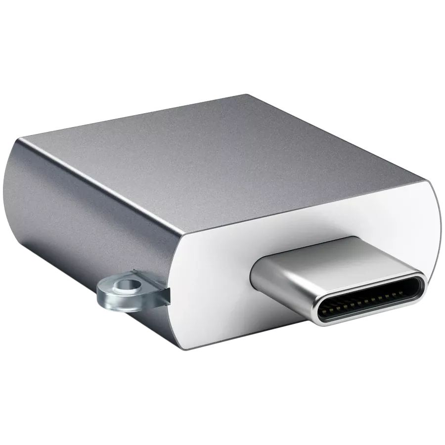 Адаптер Satechi Type-C USB Adapter Space Gray — Изображение №3