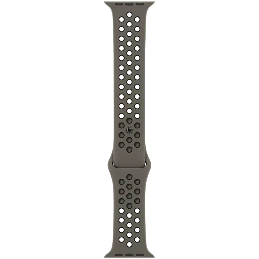 Band APPLE 41mm Nike Sport Band Nike Sport Band Olive Grey/Black for Apple Watch 38/40/41 mm — Image №2