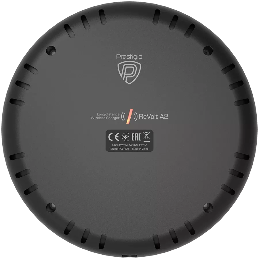Încărcător wireless PRESTIGIO ReVolt A2, 5 W, Black — image №10