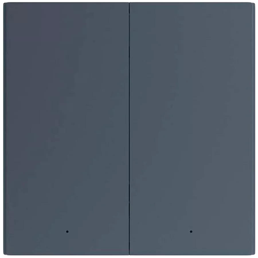 AQARA Smart Wall Switch H1 Smart Remote Control WS-EUK04-GRAY (Smart wall switch H1 (with neutral, double rocker)) for Sockets — Image №2