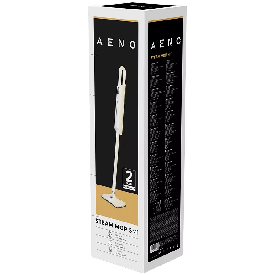 AENO SM1 Steam Mop, White — Image №5