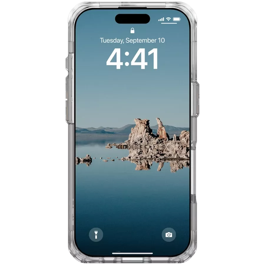 UAG Protective Case Plyo Magsafe with MagSafe, Ice/Gold for iPhone 16 Pro — Image №2