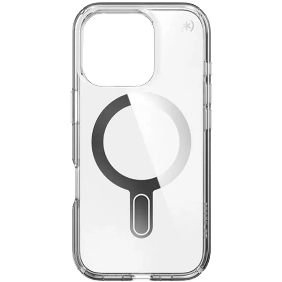 SPECK Case Presidio Clear Click-Lock with MagSafe, Clear for iPhone 16 Pro — Image №1
