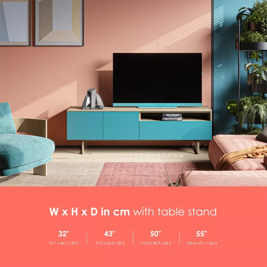 WE BY LOEWE {TV LED Иә} WE. SEE, СКД, 55", [Edge LED/UHD/Артқы жарық/HDR], Бір монитор 60 Гц жиілікте 6K ажыратымдылыққа дейін қолдайды — image №5