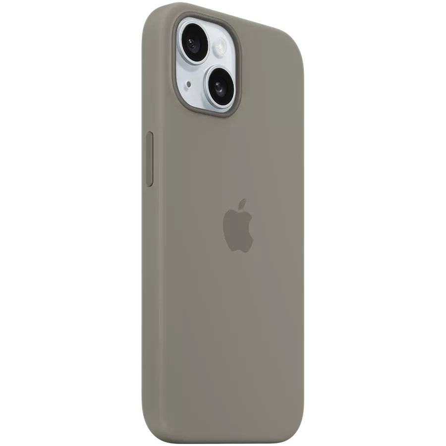 APPLE Silicone Case with MagSafe Clay for iPhone 15 — Image №2