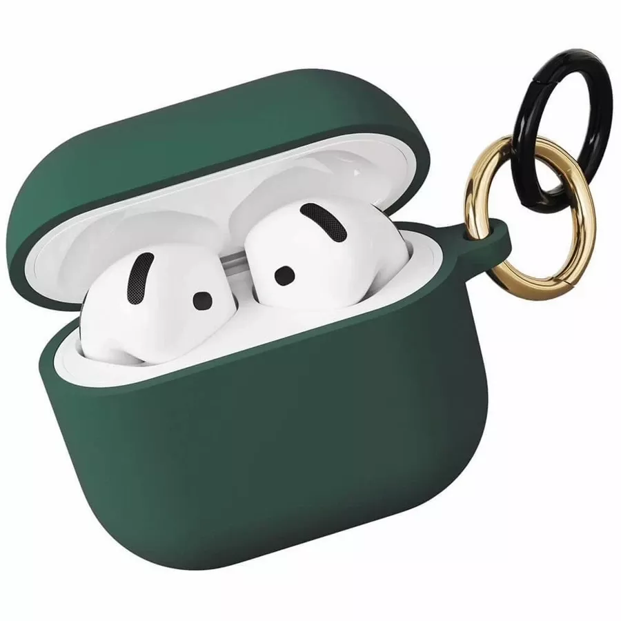 Պատյան VLP Charm  Dark Green for AirPods (Gen4) — image №1